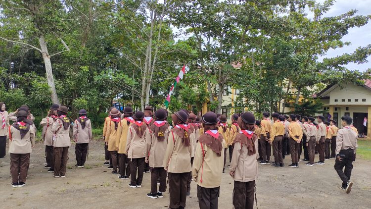 Kegiatan Pramuka MTs Nurul Fajeri